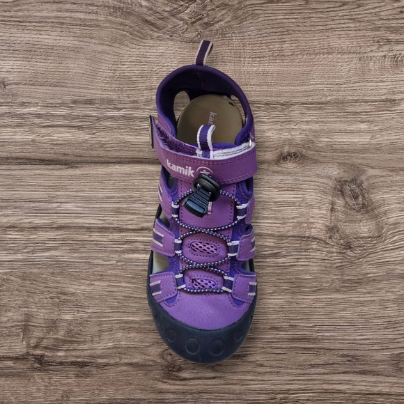 Kamik Crab Sz 6 Purple Sandals Cloaed-Toe Woman Youth Gorpcore Hiking Outdoor - Picture 5 of 13